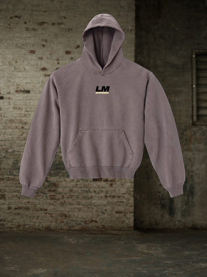 LM SPORTSWEAR HOODED SWEATSHIRT - MOCHA