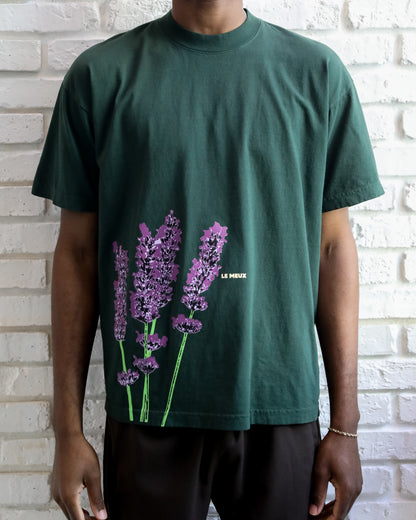 Lavender Graphic T-shirt - Green