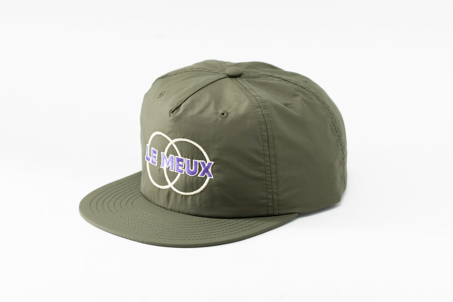 Venn Diagram Nylon Hat - Army