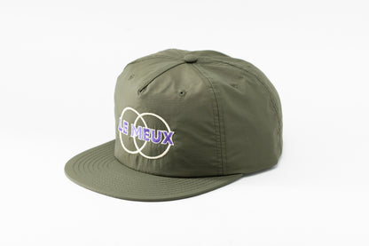 Venn Diagram Nylon Hat - Army
